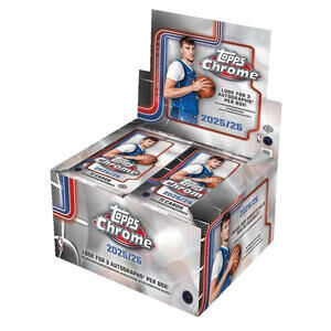 🏀 2025-26 Topps Chrome Basketball - Hobby Jumbo Box CONFIRMED PRESALE 12/4